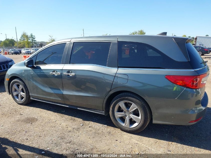 2018 Honda Odyssey Ex-L VIN: 5FNRL6H75JB056490 Lot: 40471359