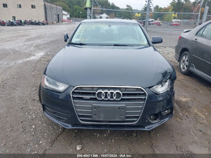 2013 Audi A4 2.0T Premium VIN: WAUFFBFL0DN043197 Lot: 40471366