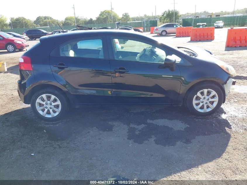 KNADM5A36D6117383 2013 Kia Rio Lx