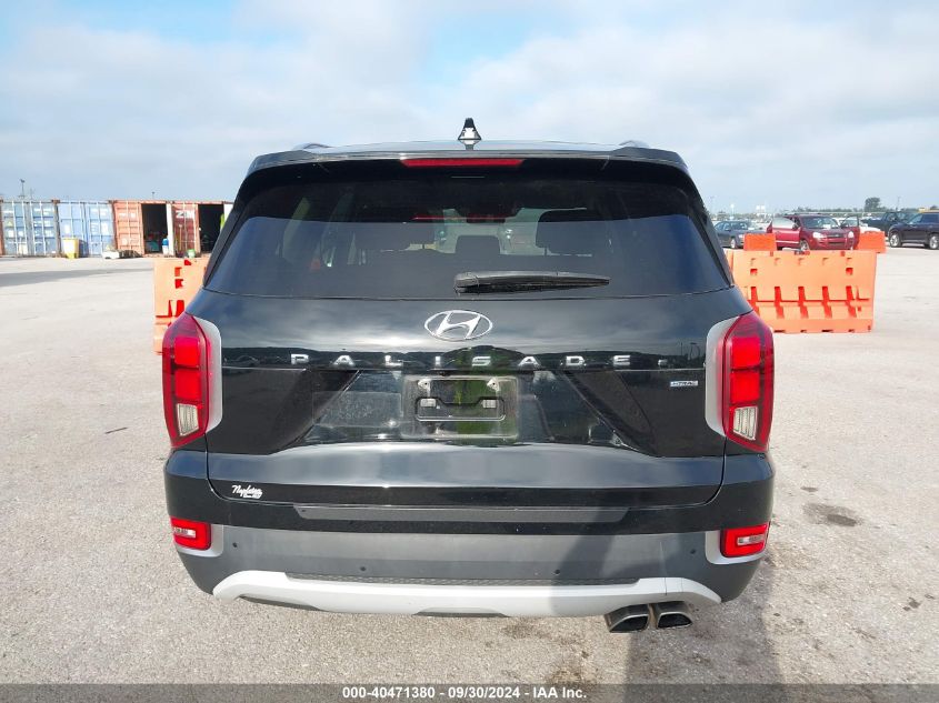 2021 Hyundai Palisade Sel VIN: KM8R4DHE2MU332146 Lot: 40471380