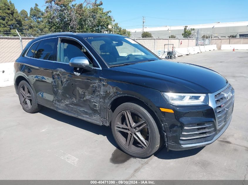 VIN WA1A4AFY9J2165850 2018 Audi SQ5, 3.0T Premium Plus no.1