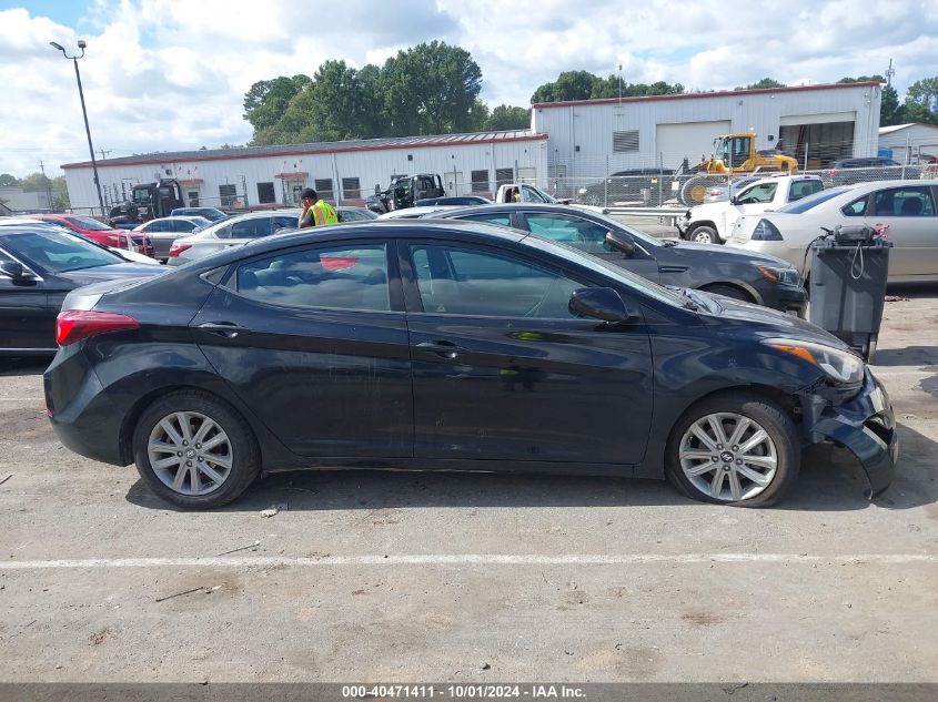 2015 Hyundai Elantra Se VIN: KMHDH4AE7FU420914 Lot: 40471411