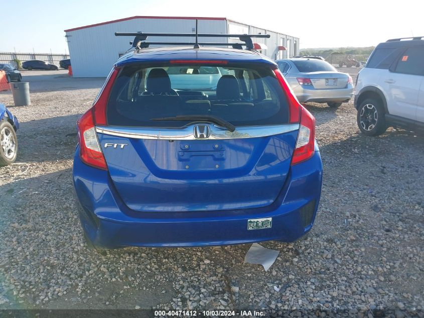 2016 Honda Fit Ex VIN: JHMGK5H70GS002562 Lot: 40471412