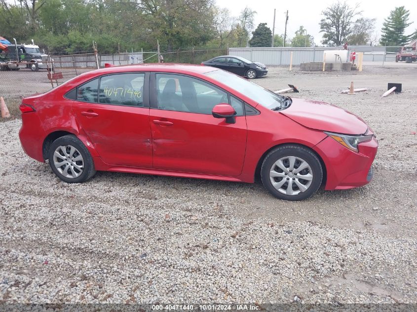 2020 Toyota Corolla Le VIN: 5YFEPRAE6LP125269 Lot: 40471440