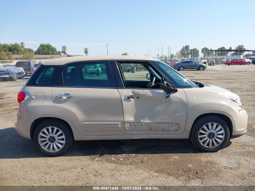 2014 Fiat 500L Easy VIN: ZFBCFABH7EZ024886 Lot: 40471449