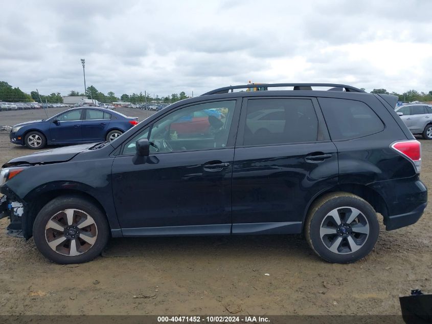 2017 Subaru Forester 2.5I Premium VIN: JF2SJAGCXHH543625 Lot: 40471452