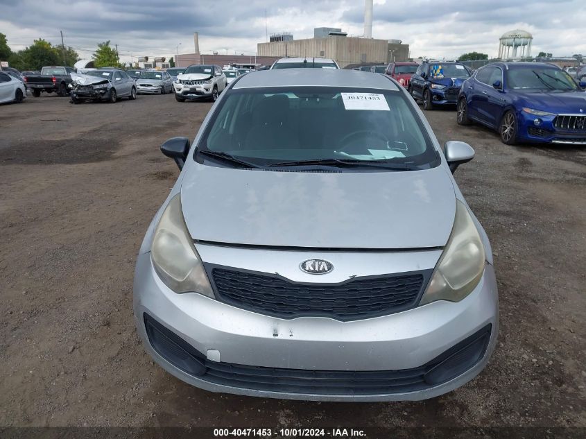 2014 Kia Rio Lx VIN: KNADM4A32E6364184 Lot: 40471453