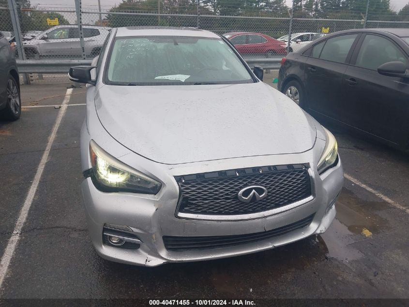 2014 Infiniti Q50 Premium VIN: JN1BV7AP3EM684253 Lot: 40471455