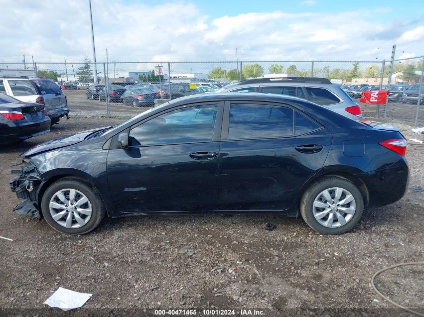 2015 Toyota Corolla Le VIN: 2T1BURHE1FC475480 Lot: 40471465