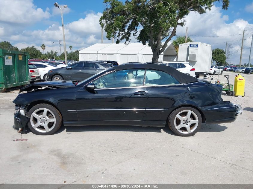 2005 Mercedes-Benz Clk 320 VIN: WDBTK65J25F139089 Lot: 40471496