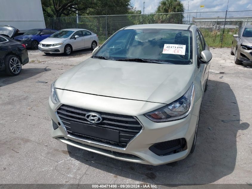 2019 Hyundai Accent Se VIN: 3KPC24A31KE040962 Lot: 40471498