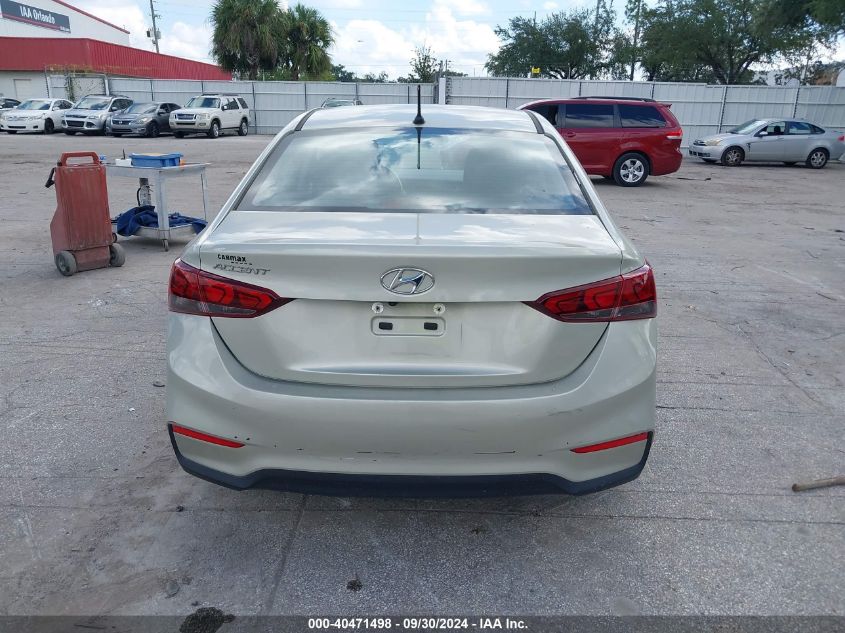 2019 Hyundai Accent Se VIN: 3KPC24A31KE040962 Lot: 40471498