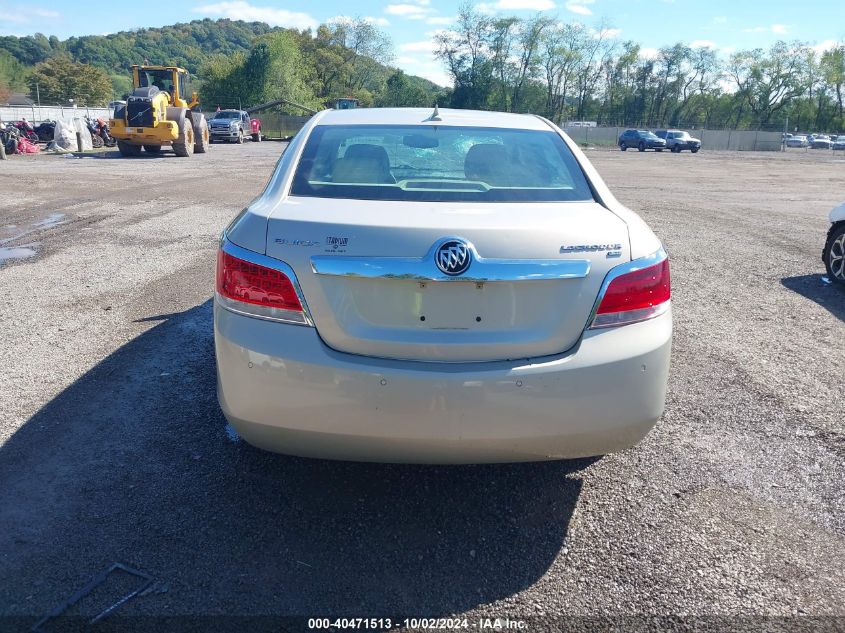 2010 Buick Lacrosse Cxl VIN: 1G4GC5EG3AF126288 Lot: 40471513