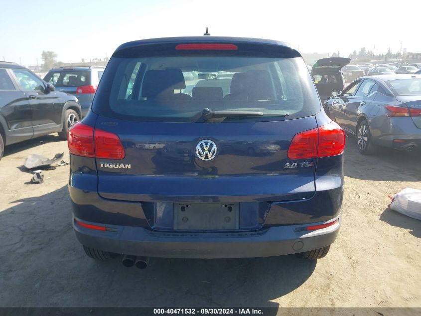 WVGAV3AX2DW562936 2013 Volkswagen Tiguan S