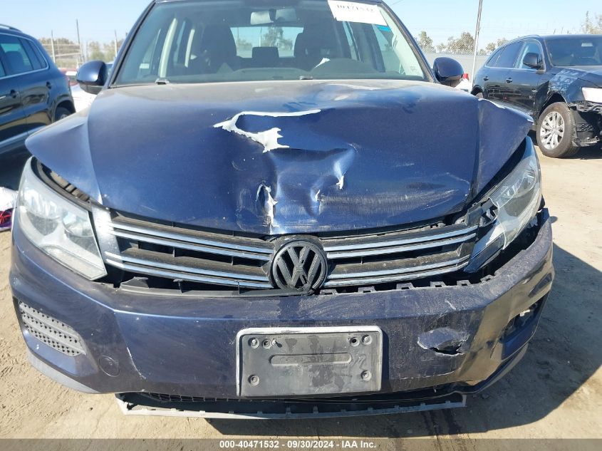 2013 Volkswagen Tiguan S VIN: WVGAV3AX2DW562936 Lot: 40471532