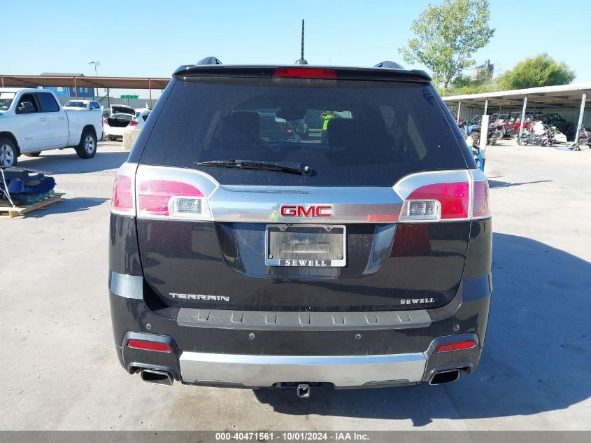 2015 GMC Terrain Denali VIN: 2GKFLUE30F6135169 Lot: 40471561