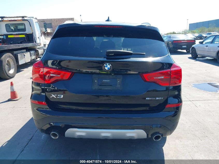 5UXTR7C55KLR52026 2019 BMW X3 Sdrive30I