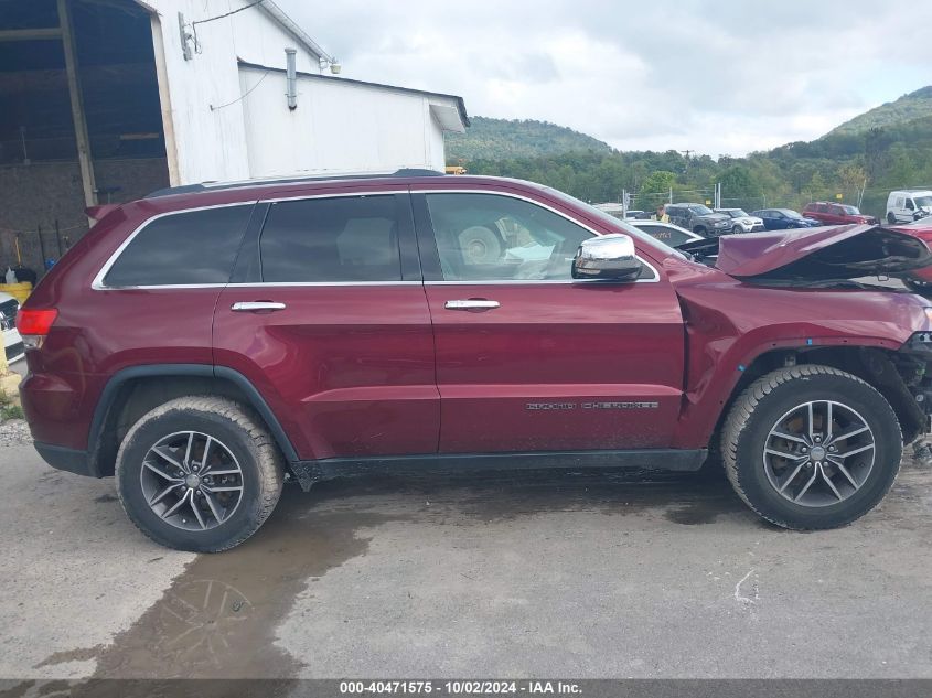 2017 Jeep Grand Cherokee Limited 4X4 VIN: 1C4RJFBG8HC604164 Lot: 40471575