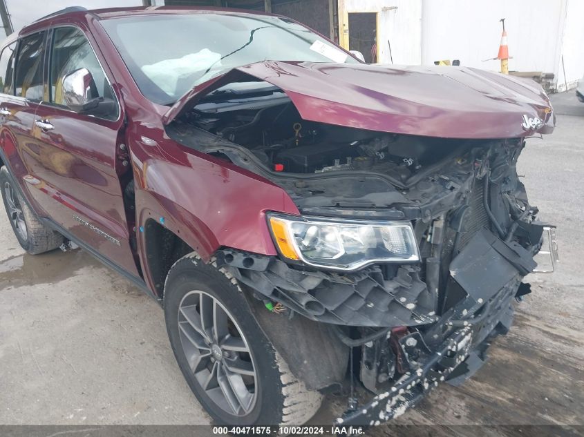 2017 Jeep Grand Cherokee Limited 4X4 VIN: 1C4RJFBG8HC604164 Lot: 40471575