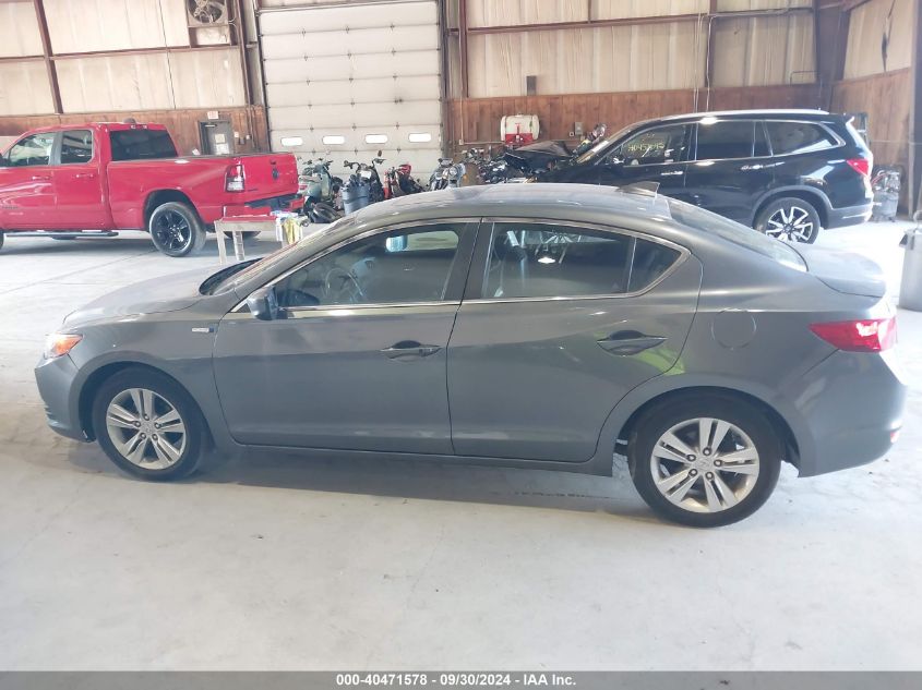 2014 Acura Ilx Hybrid 1.5L VIN: 19VDE3F3XEE300173 Lot: 40471578