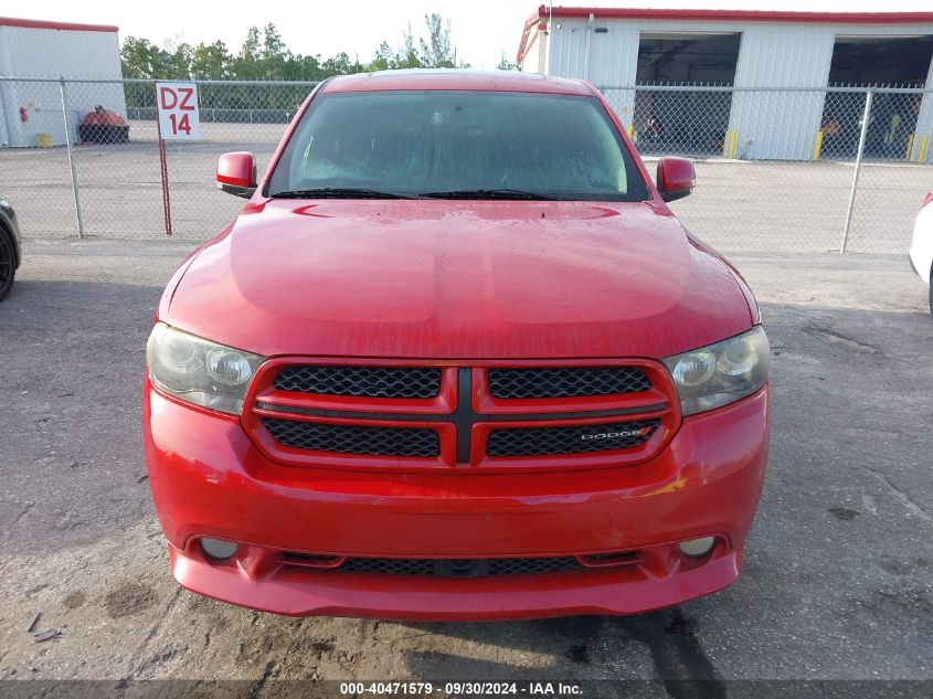 2013 Dodge Durango R/T VIN: 1C4SDHCT7DC614002 Lot: 40471579