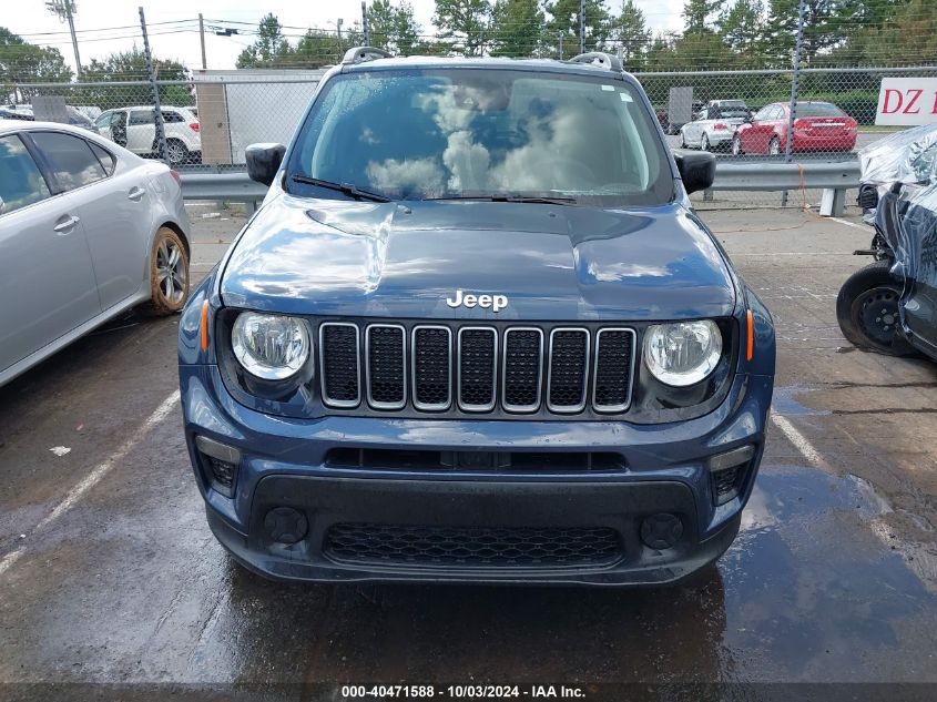 2022 Jeep Renegade Sport 4X4 VIN: ZACNJDA13NPP00465 Lot: 40471588