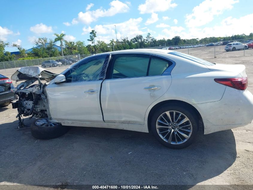 2018 Infiniti Q50 Luxe/Sport VIN: JN1EV7AP7JM590156 Lot: 40471600