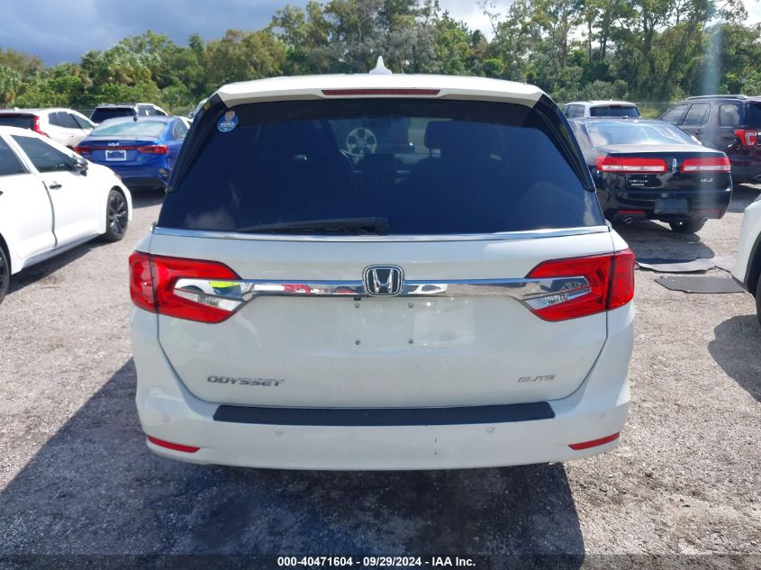 2019 Honda Odyssey Elite VIN: 5FNRL6H95KB024044 Lot: 40471604