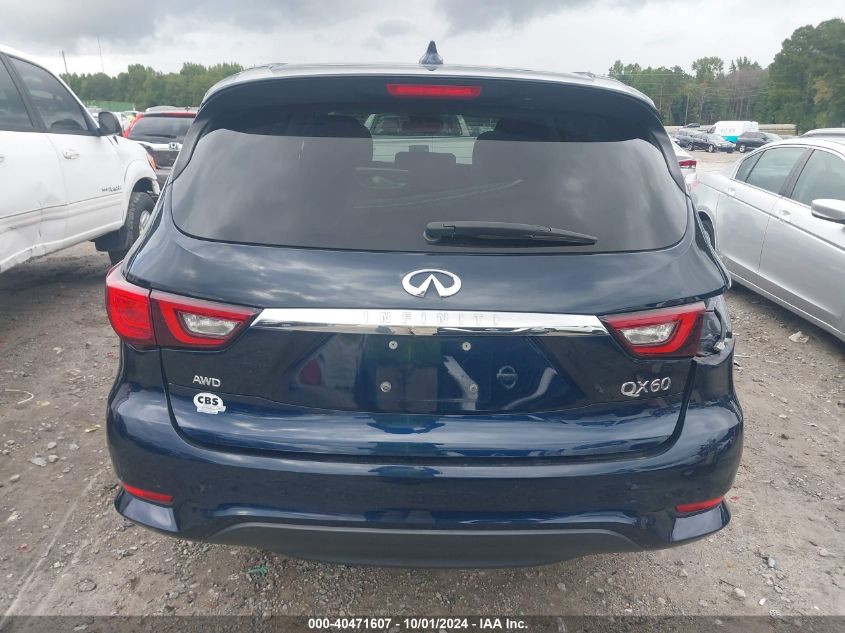 2019 Infiniti Qx60 Pure VIN: 5N1DL0MM3KC569069 Lot: 40471607