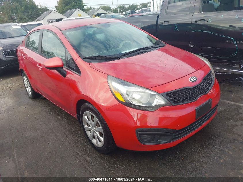 KNADM4A39E6417124 2014 Kia Rio Lx