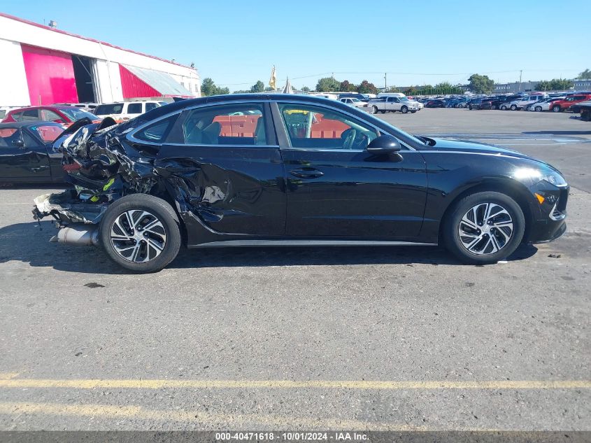 2020 Hyundai Sonata Hybrid Blue VIN: KMHL24JJ6LA010046 Lot: 40471618