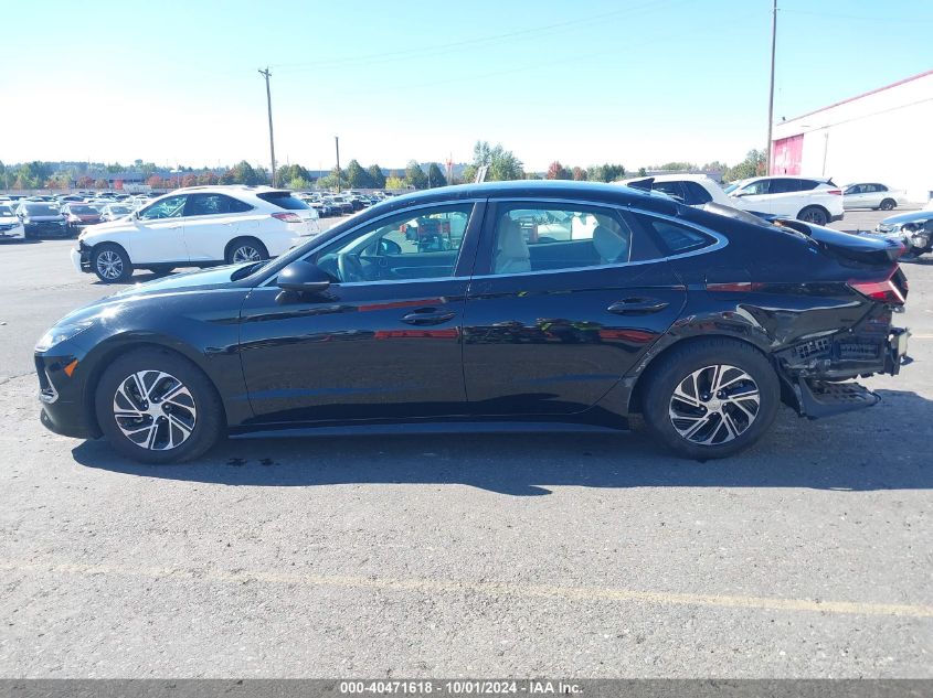 2020 Hyundai Sonata Hybrid Blue VIN: KMHL24JJ6LA010046 Lot: 40471618