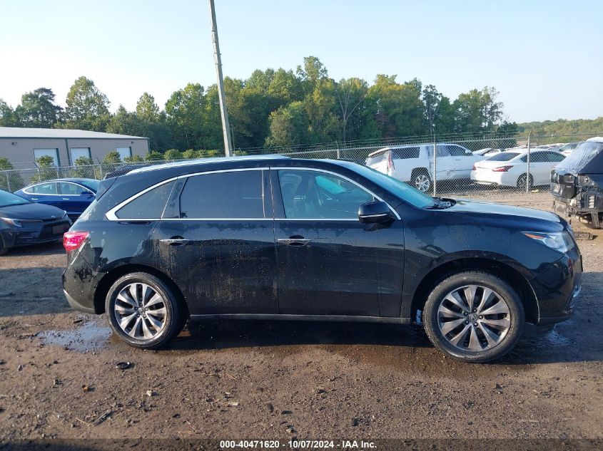 2015 Acura Mdx Technology Package VIN: 5FRYD4H46FB003807 Lot: 40471620