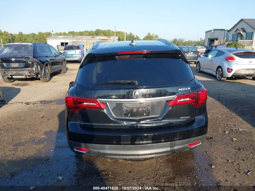 2015 Acura Mdx Technology Package VIN: 5FRYD4H46FB003807 Lot: 40471620