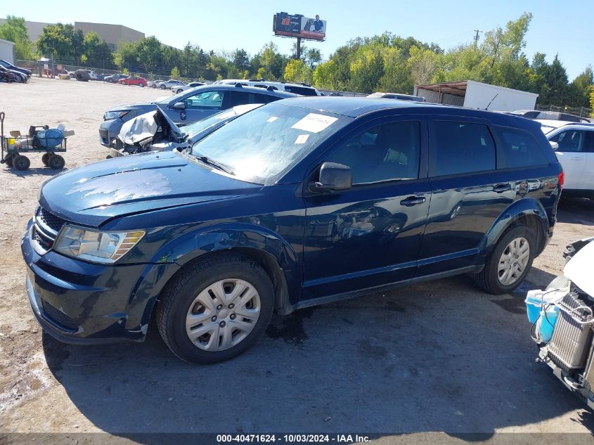 2014 Dodge Journey American Value Pkg VIN: 3C4PDCAB0ET112165 Lot: 40471624