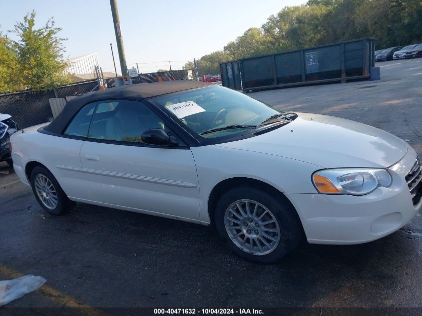 2004 Chrysler Sebring Lxi VIN: 1C3EL55R84N156236 Lot: 40471632