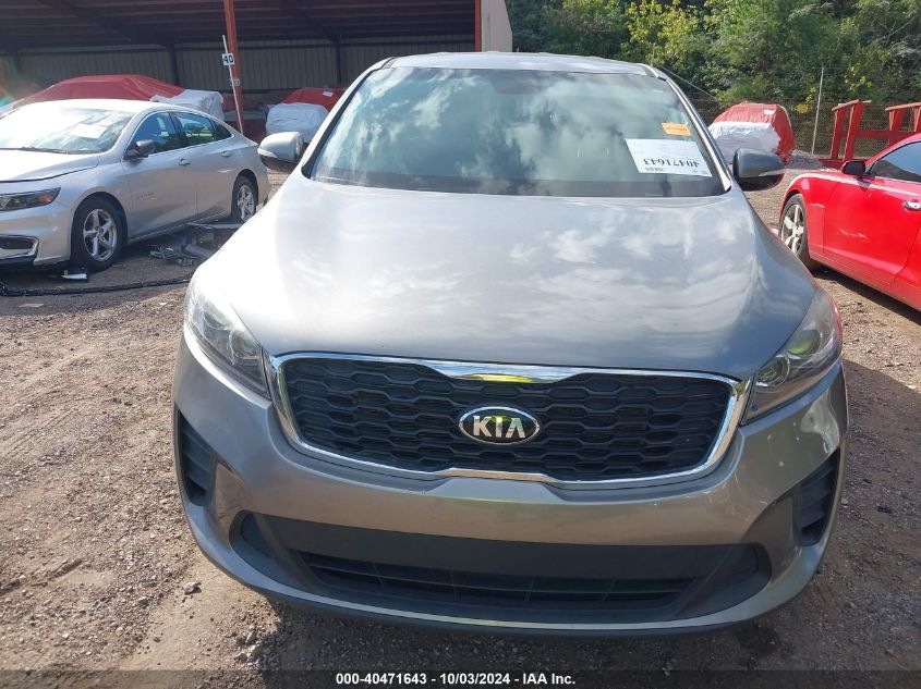 5XYPG4A51KG487797 2019 Kia Sorento 3.3L Lx