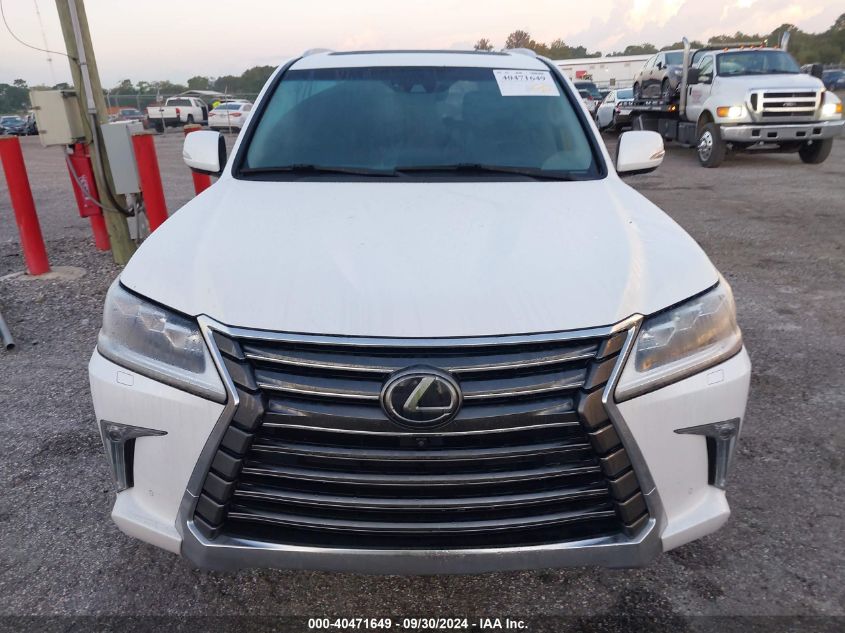 2018 Lexus Lx 570 Three-Row VIN: JTJHY7AX8J4262940 Lot: 40471649