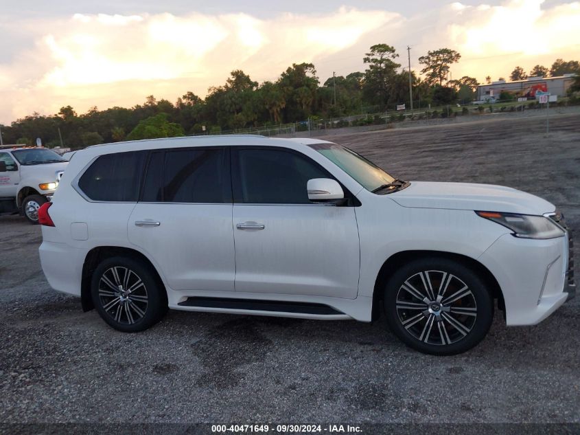 2018 Lexus Lx 570 Three-Row VIN: JTJHY7AX8J4262940 Lot: 40471649