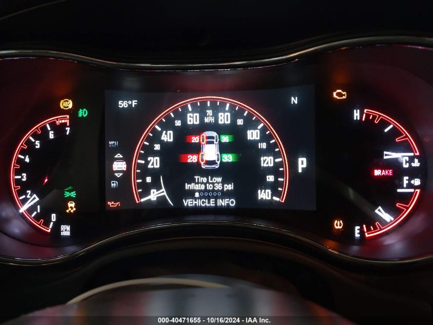 2015 Dodge Durango Limited VIN: 1C4RDJDG0FC729888 Lot: 40471655