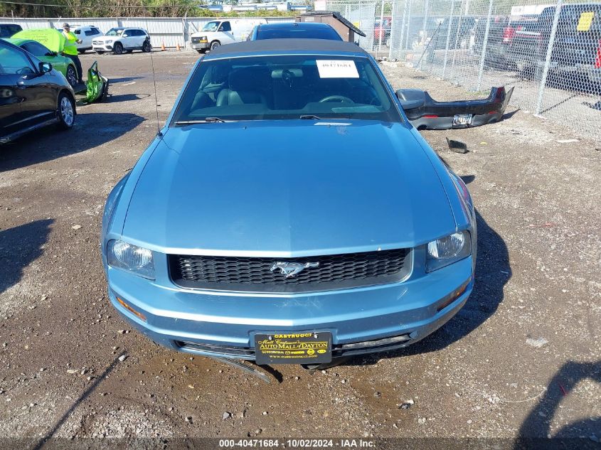 2005 Ford Mustang VIN: 1ZVFT84N155192753 Lot: 40471684