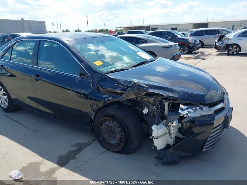 2016 Toyota Camry Le VIN: 4T4BF1FKXGR527201 Lot: 40471725