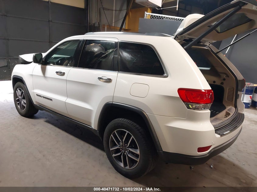 VIN 1C4RJFBG2KC648667 2019 JEEP GRAND CHEROKEE LIMITED 4X4