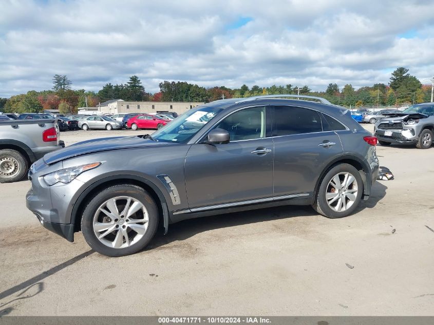 2013 Infiniti Fx37 VIN: JN8CS1MW0DM170342 Lot: 40471771