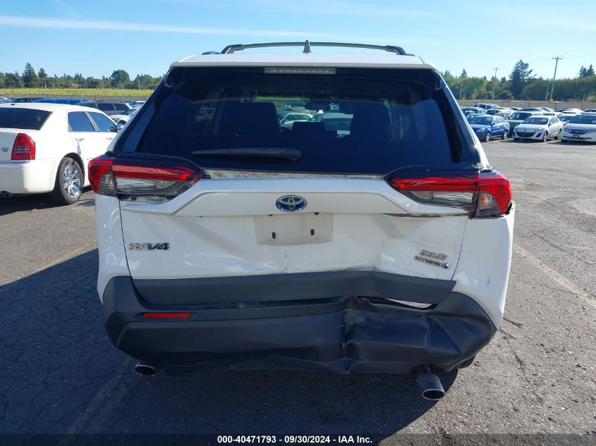 2020 Toyota Rav4 Xle/Xse VIN: 2T3RWRFV0LW076153 Lot: 40471793