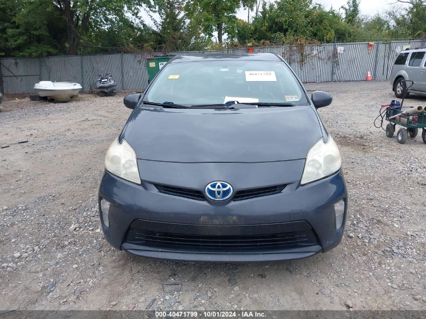 2013 Toyota Prius Three VIN: JTDKN3DU0D5636239 Lot: 40471799