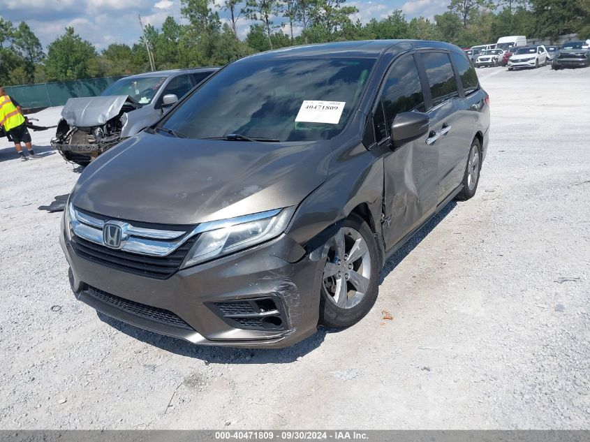 2018 Honda Odyssey Ex-L VIN: 5FNRL6H73JB030485 Lot: 40471809