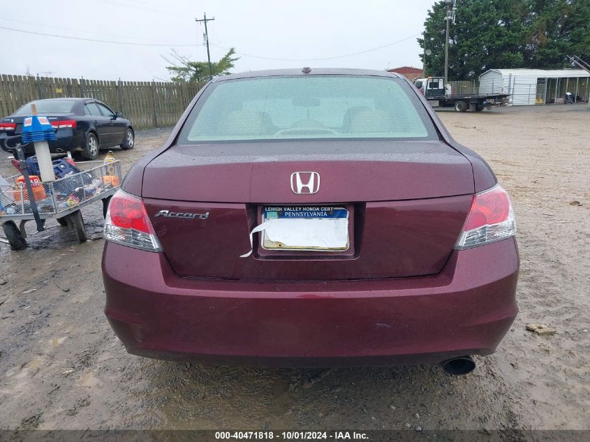 1HGCP2F82AA024511 2010 Honda Accord 2.4 Ex-L