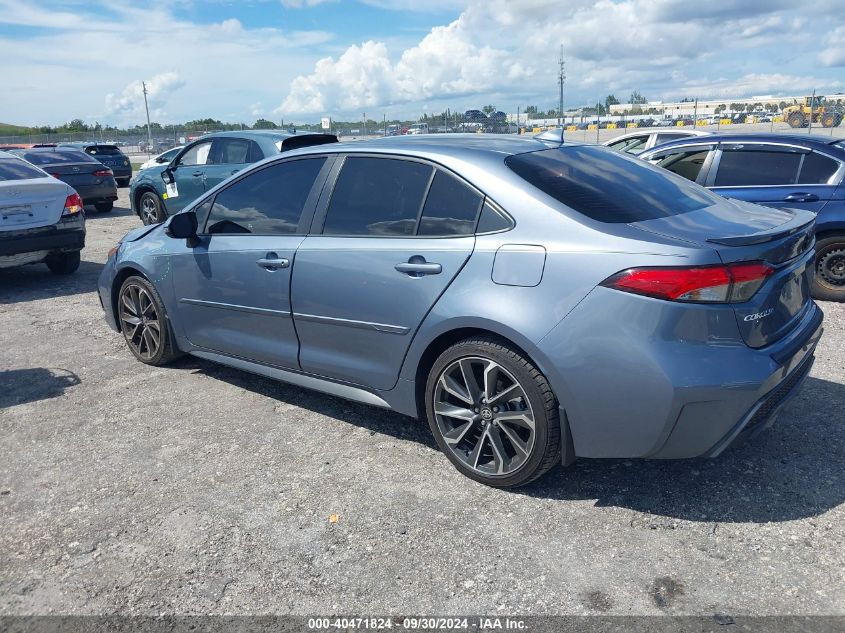 VIN JTDT4MCEXMJ064482 2021 TOYOTA COROLLA XSE