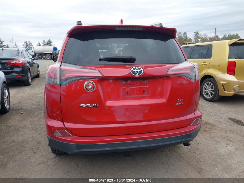 2016 Toyota Rav4 Le VIN: JTMBFREV1GJ073091 Lot: 40471829